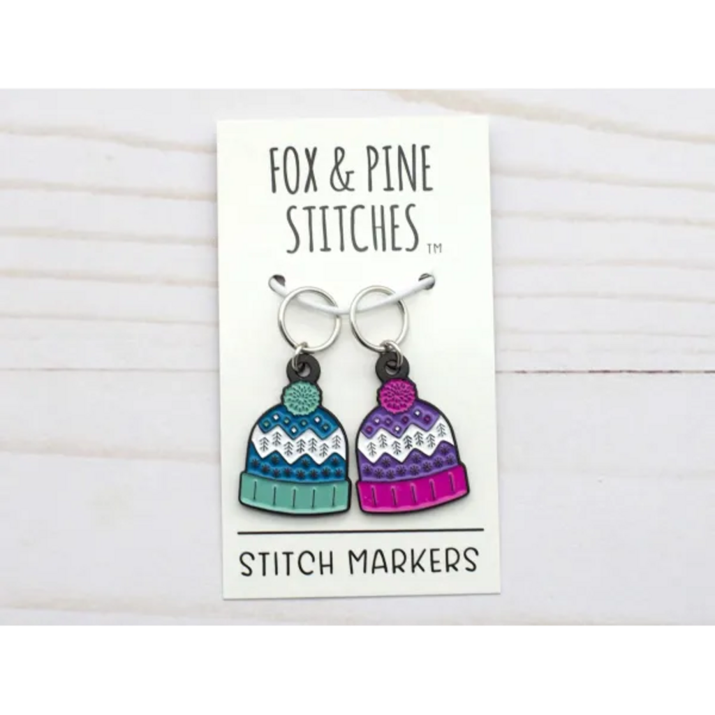 Fox and Pine Fox and Pine Stitch Marker - Toque