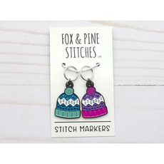 Fox and Pine Fox and Pine Stitch Marker - Toque