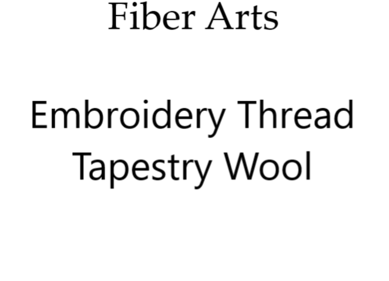 Fiber Arts