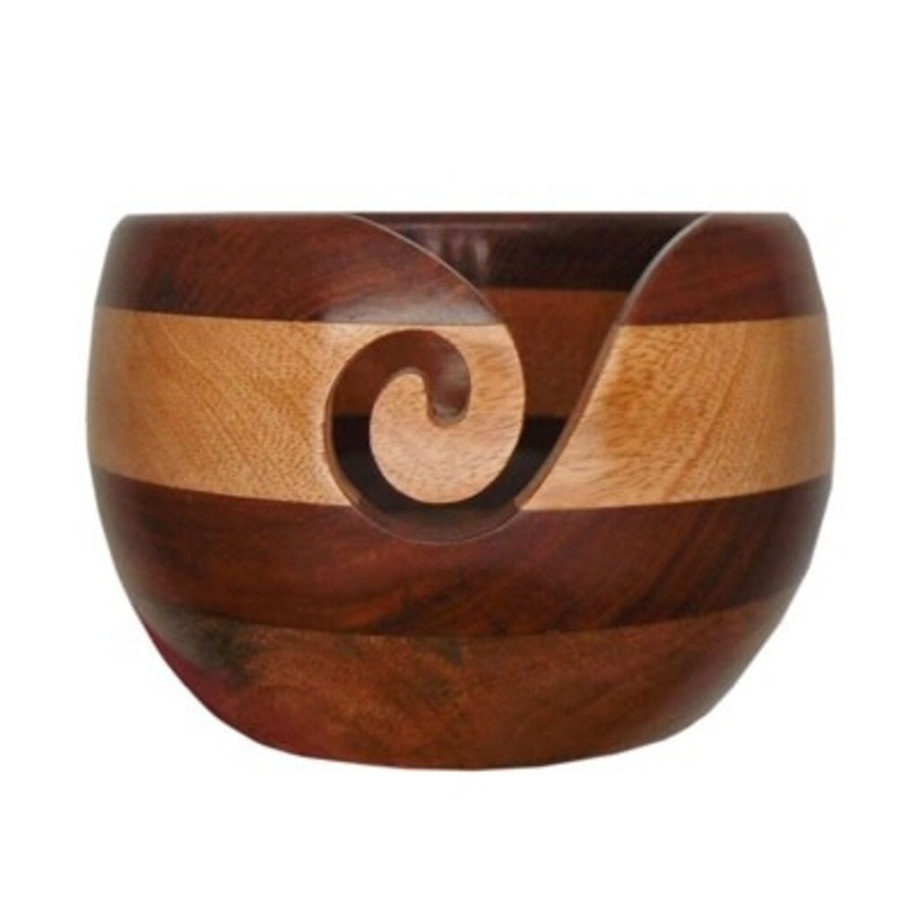 Estelle Yarns Estelle Yarns - Multi Wood  Yarn Bowl