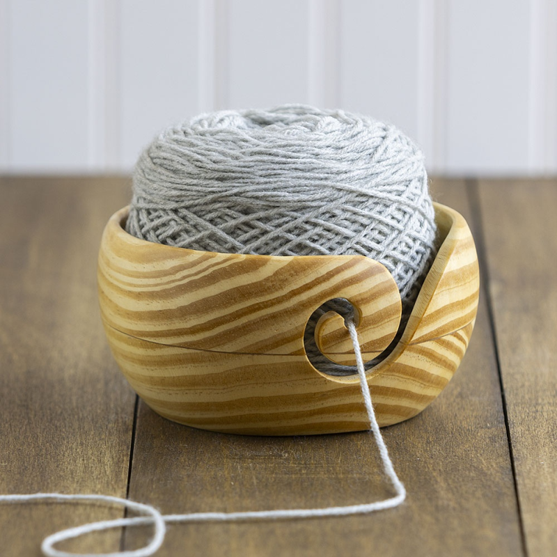 Knit Picks Knit Picks Yarn Bowl - Pine Wood