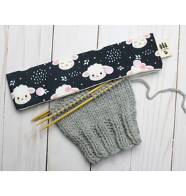 Fox and Pine Double Pointed Needle Holder - Sheep