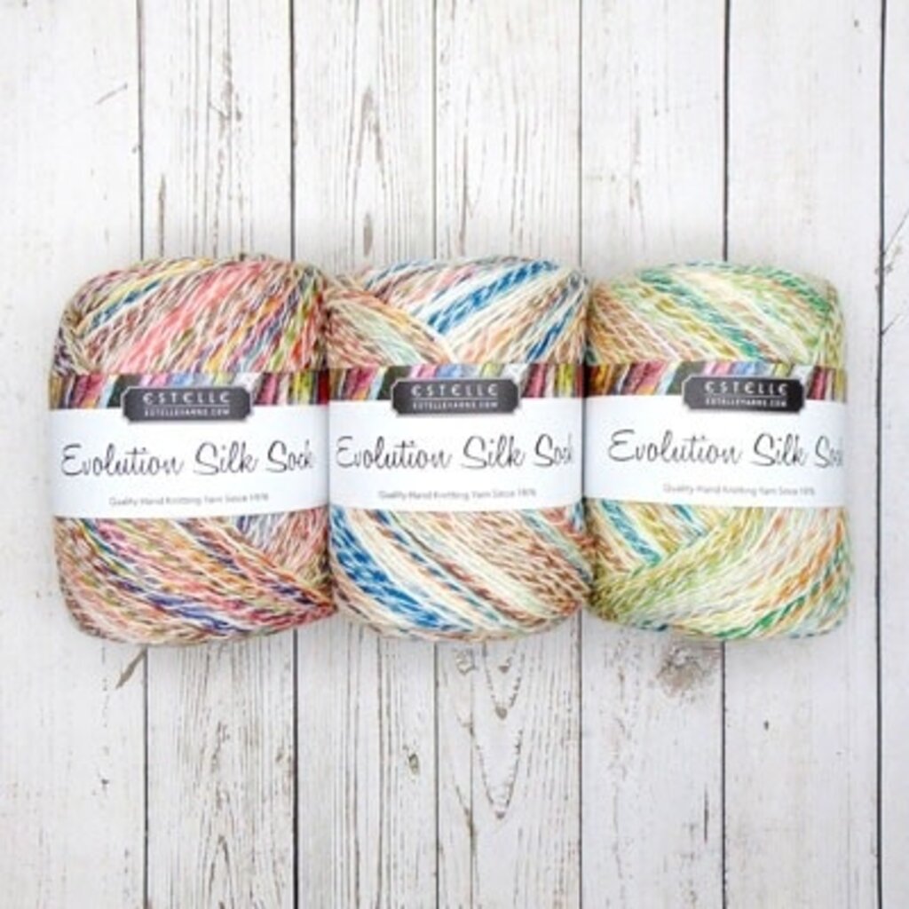 Estelle Yarns Estelle Yarns - Evolution Silk Sock Yarn