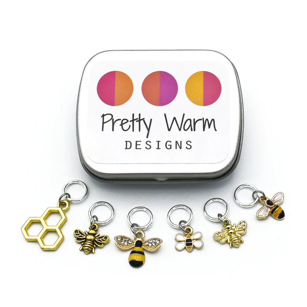 Pretty Warm Designs Pretty Warm Designs - Honey Bee Stitch Marker