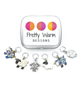 Pretty Warm Designs Pretty Warm Designs - Sheep Ring Stitch Marker