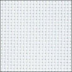 DMC DMC CHARLES CRAFT Cotton Aida 14ct 30.5 x 45.7cm - White
