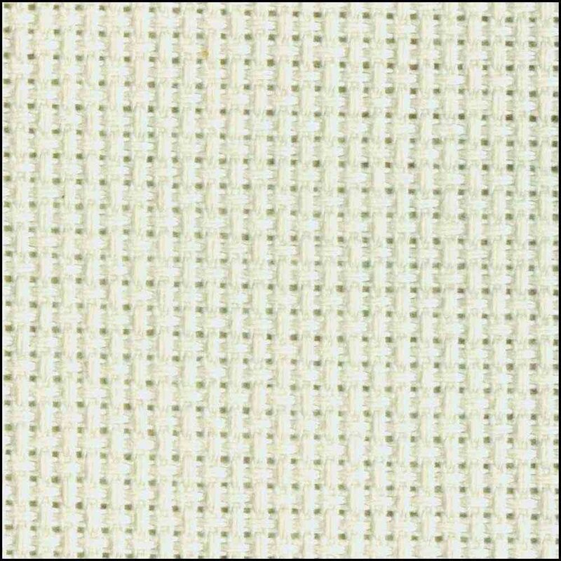 DMC DMC CHARLES CRAFT Cotton Aida 14ct 38 x 45.7cm - Antique White