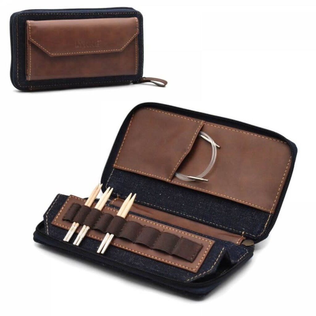 Lykke Needles Lykke Oxford Needle Case - 3.5" IC Chocolate