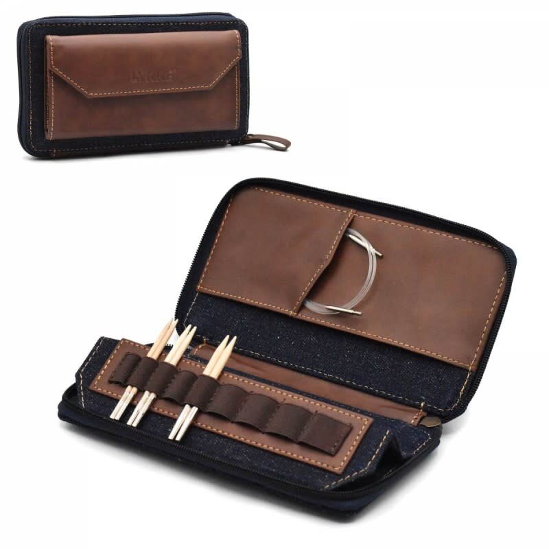 Lykke Needles Lykke Oxford Needle Case - 3.5" IC Chocolate