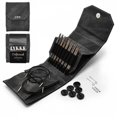 Lykke Needles Lykke Interchangeable Set - 5" Starter Set, Grey Denim