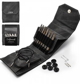 Lykke Needles Lykke Interchangeable Set - 5" Starter Set, Grey Denim
