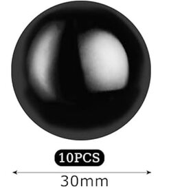 Miscellaneous Safety Eyes - Black - 30 mm