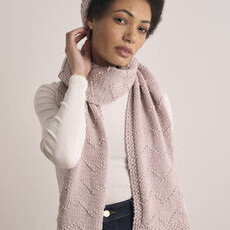 Rowan Yarn Rowan Mode Yarn Pattern - Holkham Scarf & Hat Set