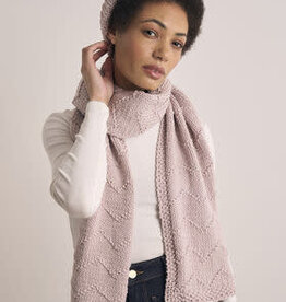 Rowan Yarn Rowan Mode Yarn Pattern - Holkham Scarf & Hat Set
