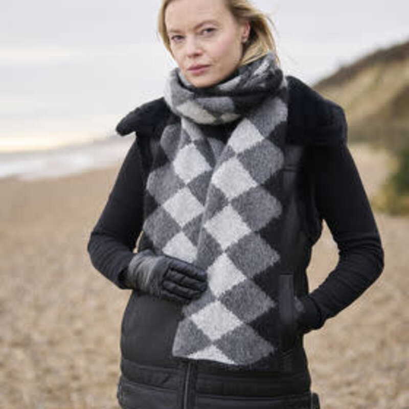 Rowan Yarn Rowan Mode Yarn Pattern - Wave Wrap & Hat Set