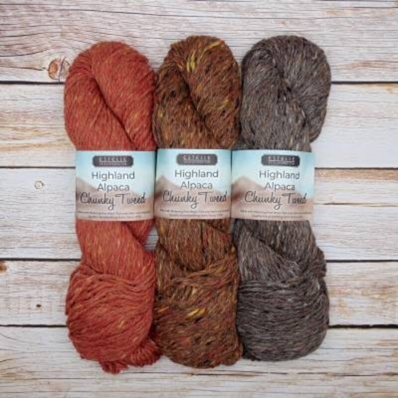 Estelle Yarns Estelle Yarns - Highland Alpaca Chunky Tweed