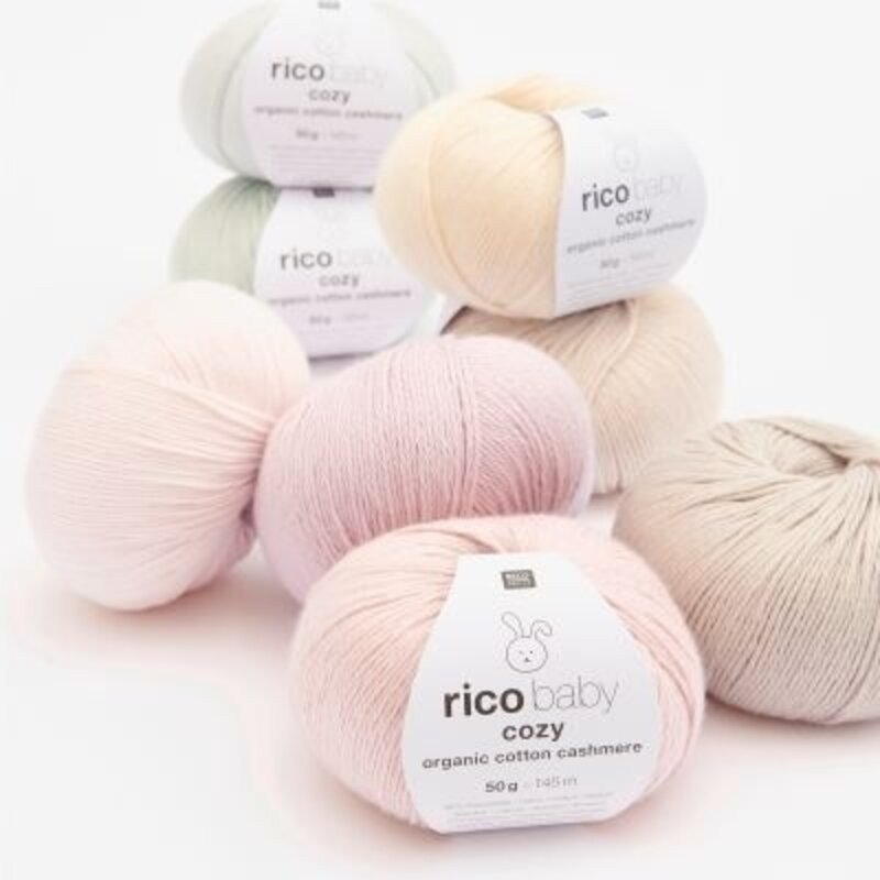 Rico Yarns Rico Yarns - Baby Cozy Organic Cotton Cashmere