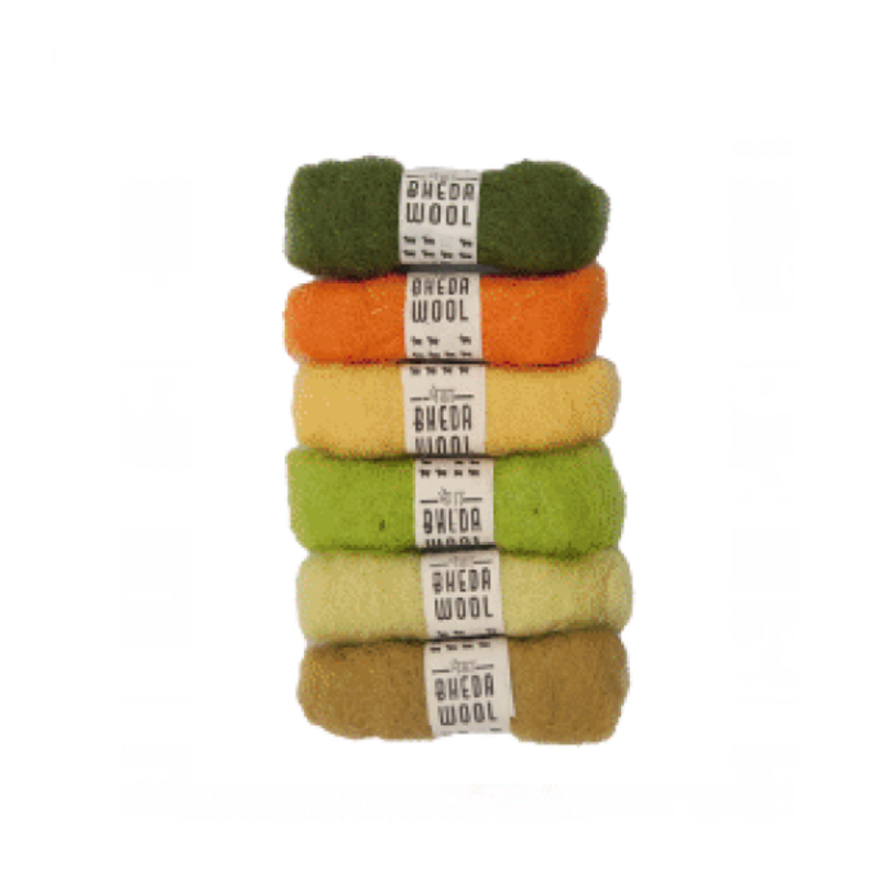Bhedawool Bhedawool Mini Pack Yellow Tones- #0710