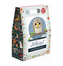 Crafty Kit Co. Needle Felting Kit - Baby Owl