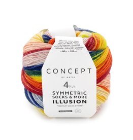 Katia Yarn Katia Yarns - Illusion Symmetric Sock