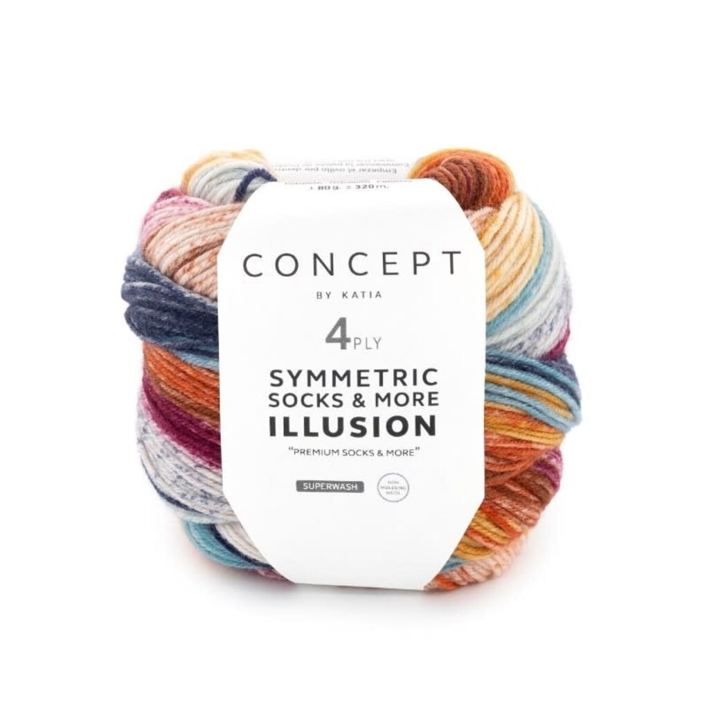 Katia Yarn Katia Yarns - Illusion Symmetric Sock