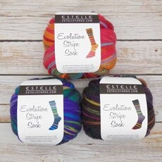 Estelle Yarns Estelle Yarns - Evolution Stripe Sock