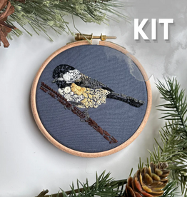 Nest Embirdery Nest Embirdery - Chickadee-dee Embroidery Kit