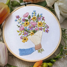Knitted Bliss Knitted Bliss Embroidery Kit - I Got You Something