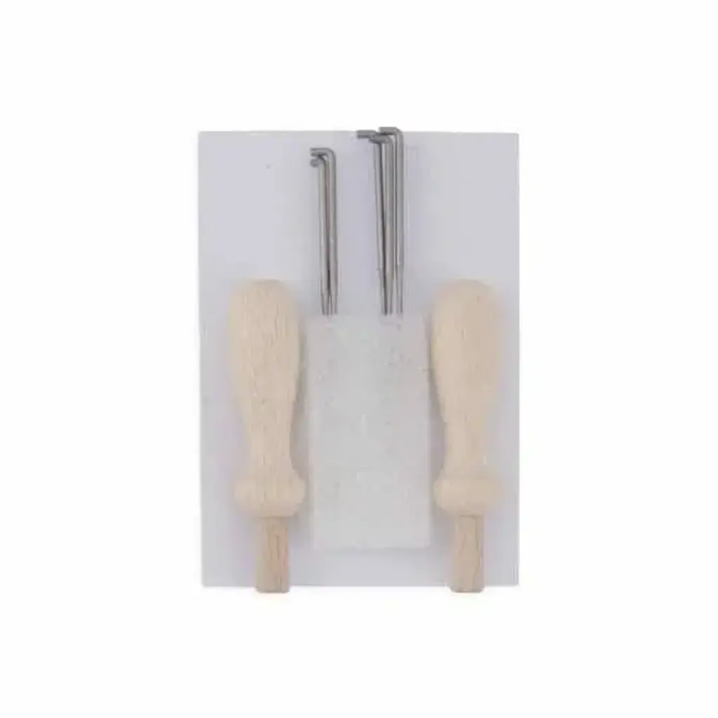 Meervilt Meervilt Felting Needle - 2 Felt Needle Holders with Needles