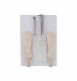 Meervilt Meervilt Felting Needle - 2 Felt Needle Holders with Needles