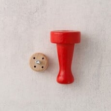 Meervilt Meervilt Felting Needle - Red Felt Needle Holder for 4 needles