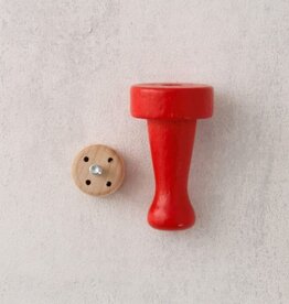 Meervilt Meervilt Felting Needle - Red Felt Needle Holder for 4 needles