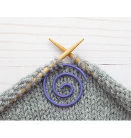 Fox and Pine Fox and Pine - Spiral Cable Needle - Purple