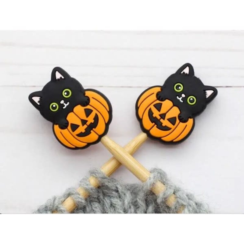 Fox and Pine Fox and Pine Stitch Stoppers Cat in Pumpkin
