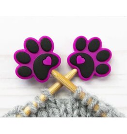Fox and Pine Fox and Pine Stitch Stoppers Fuchsia Dog Paw