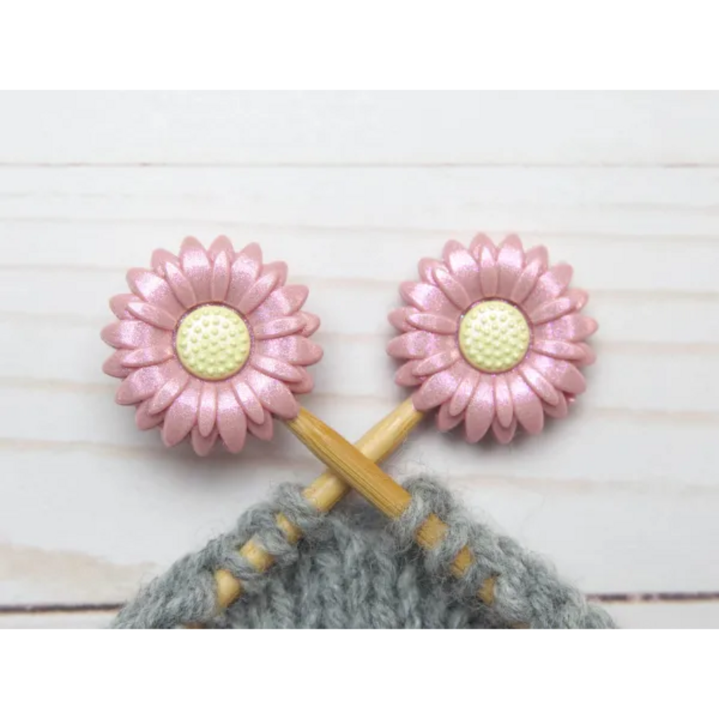 Fox and Pine Fox and Pine Stitch Stoppers Pink Shimmer Daisy