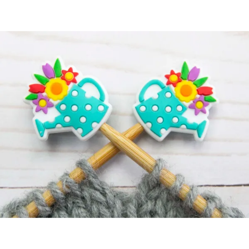 Fox and Pine Fox and Pine Stitch Stoppers Teal Watering Can