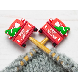 Fox and Pine Fox and Pine Stitch Stoppers Merry Christmas Red Truck