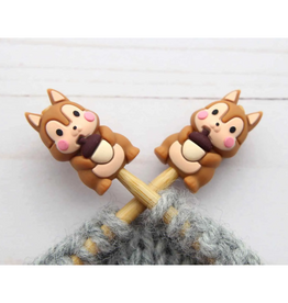Fox and Pine Fox and Pine Stitch Stoppers Little Squirrel