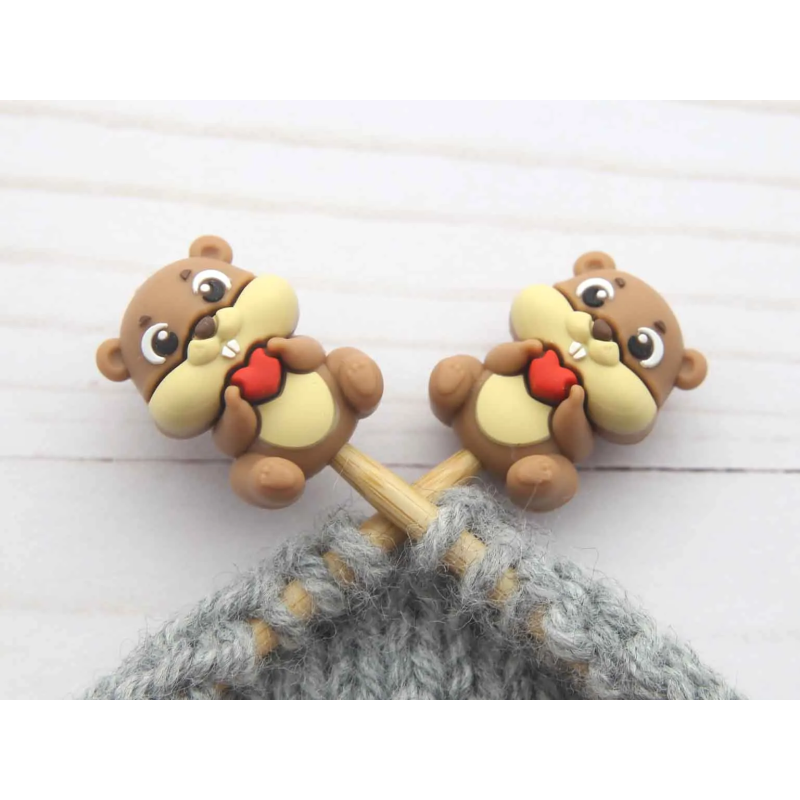 Fox and Pine Fox and Pine Stitch Stoppers Beaver
