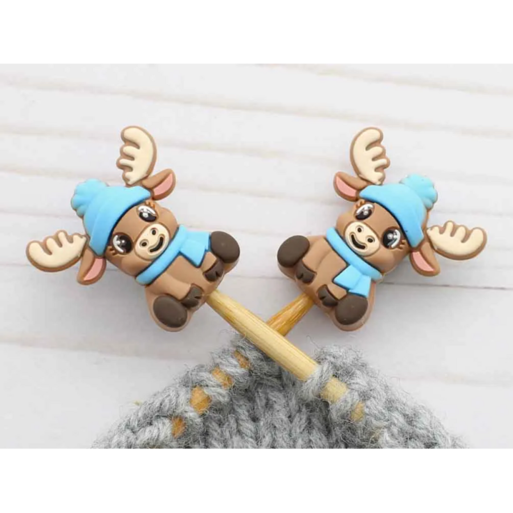 Fox and Pine Fox and Pine Stitch Stoppers Winter Moose