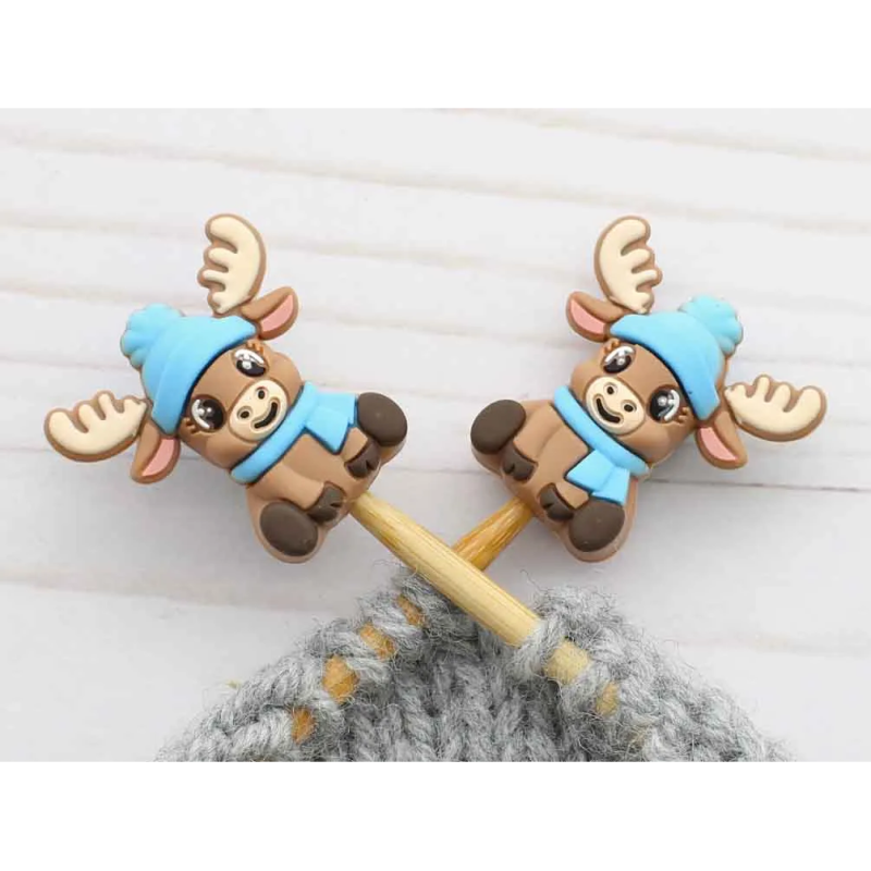 Fox and Pine Fox and Pine Stitch Stoppers Winter Moose