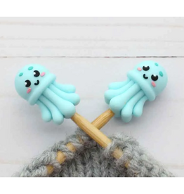 Fox and Pine Fox and Pine Stitch Stoppers Aqua Jellyfish