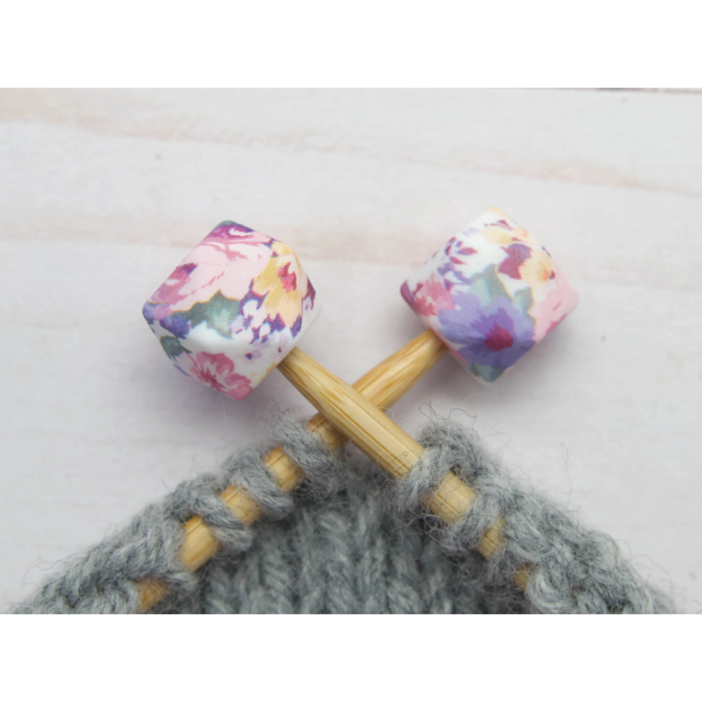 Fox and Pine Fox and Pine Stitch Stoppers Mauve Floral Hexagon