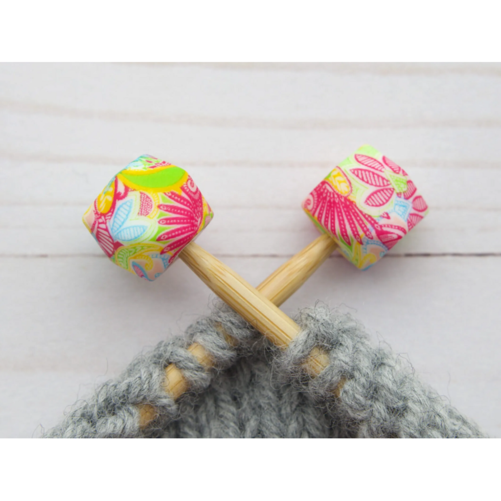 Fox and Pine Fox and Pine Stitch Stoppers Preppy Floral Hexagon