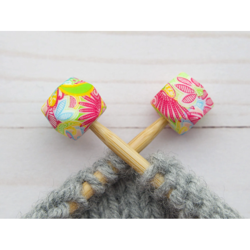 Fox and Pine Fox and Pine Stitch Stoppers Preppy Floral Hexagon