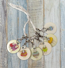 Emma Ball Emma Ball Sheep in Sweaters Crochet Stitch Marker