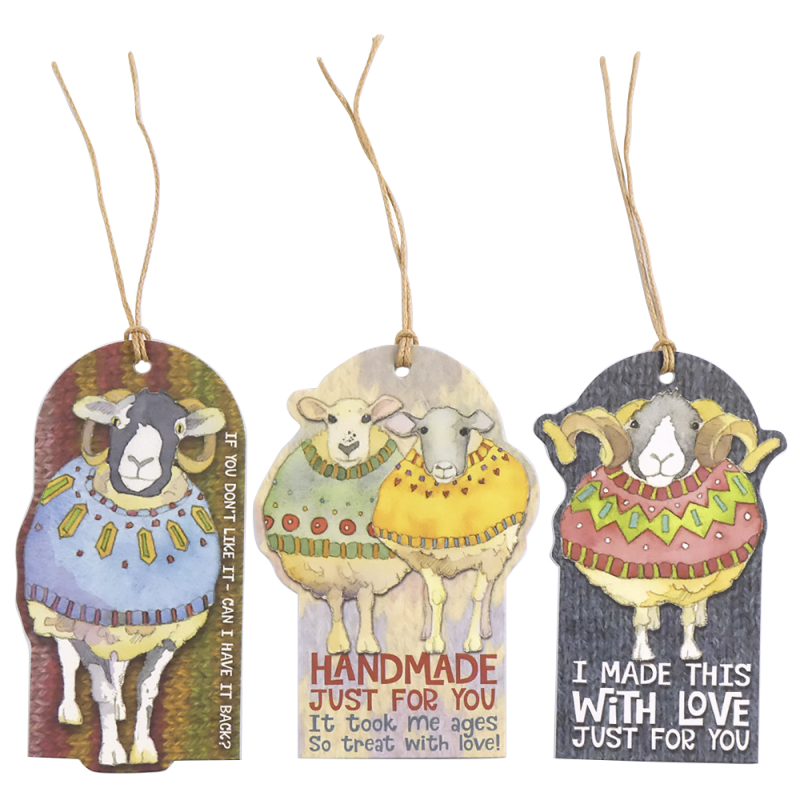 Emma Ball Emma Ball Sheep in Sweaters Crafting Tag