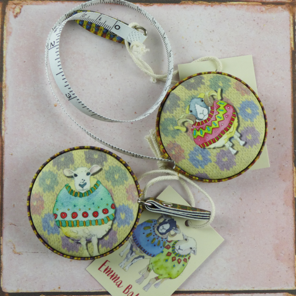 Emma Ball Emma Ball Sheep in Sweaters Tape Measure