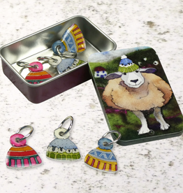 Emma Ball Emma Ball Hat Stitch Markers in a Pocket Tin